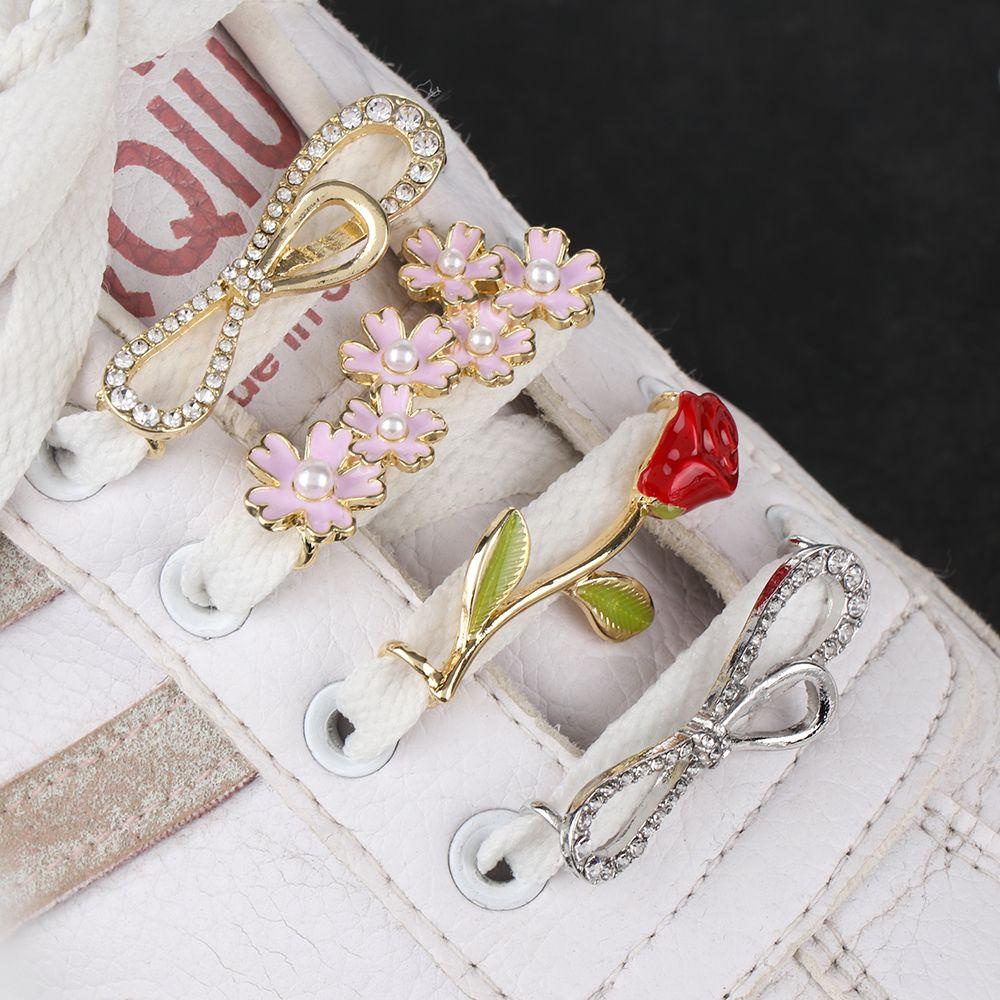 Set 1 / 8 Phụ Kiện Kẹp Dây Giày Tiện Lợi Charms