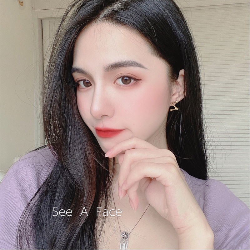 Khuyên tai WE FLOWER mạ vàng 925 hình chữ cái thời trang cho nữ