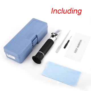 0~80% Refractometer Alcohol Measure ATC Handheld Tool Wine Beer Tester Portable