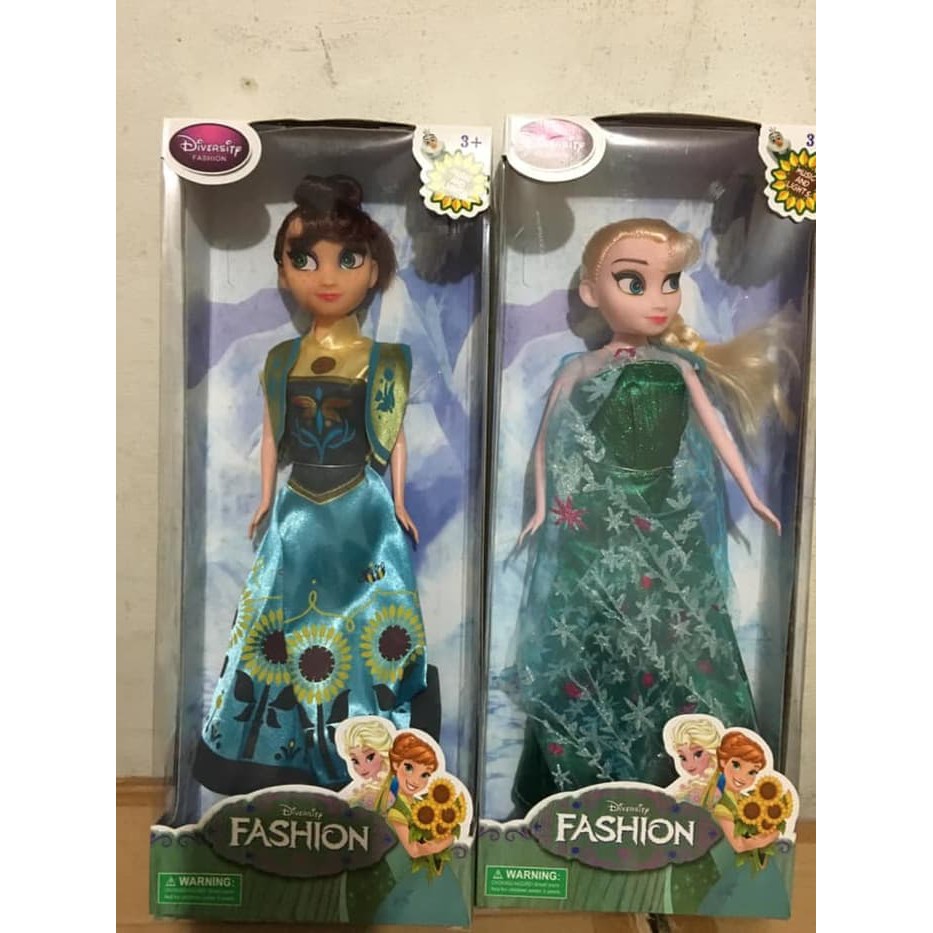 Búp Bê Barbie / Elsa / Anna Trong Phim Hoạt Hình Frozen