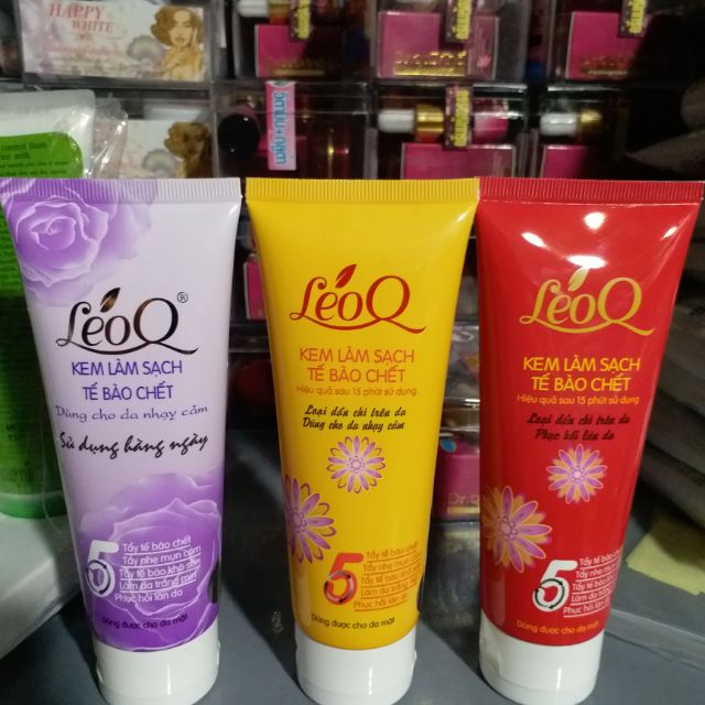 Tẩy da chết leoQ