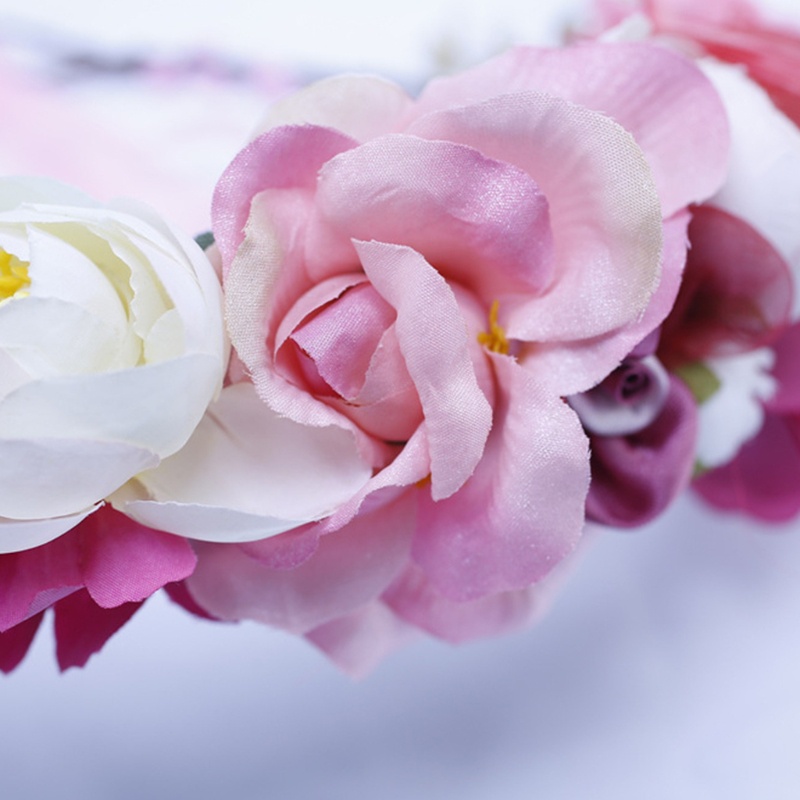 Vòng Hoa Đội Đầu Cô Dâu Xinh Xắn