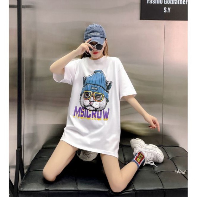 Áo thun tay lỡ Unisex Awesometee, áo phông form rộng ATL M456-57