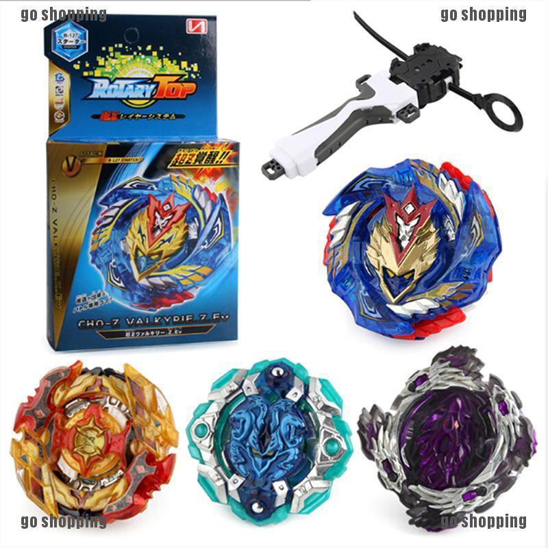 Con quay đồ chơi Beyblade Burst Storm Gyro B-127 B-128 kèm dụng cụ khởi động tiện lợi vô cực