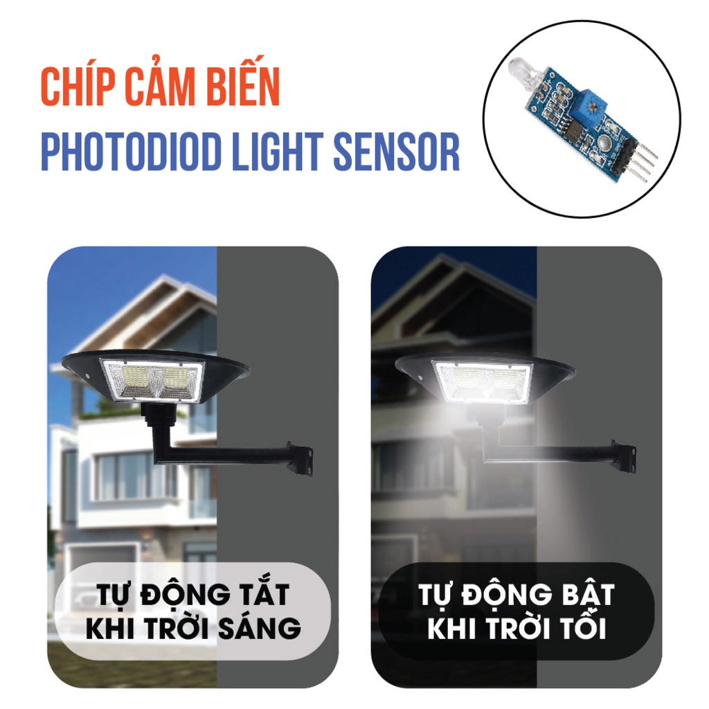 Đèn năng lượng mặt trời sân vườn, Đèn trang trí sân vườn UFO công suất 200W, Bảo hành 2 năm tiêu chuẩn chống nước IP67