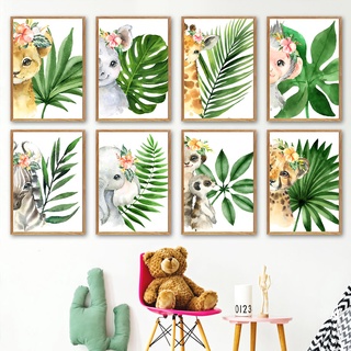 Bộ tranh tô màu tự làm họa tiết phong cảnh 40x50cm