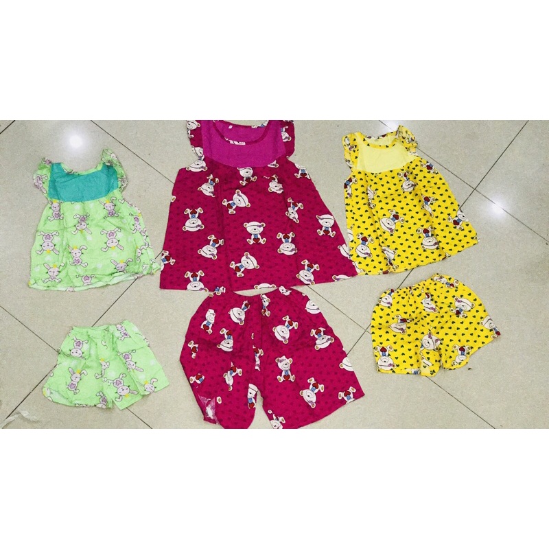 combo 3 bộ lanh bé gái