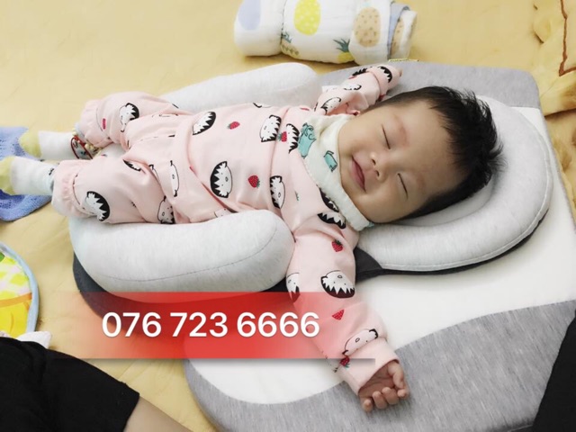 [Rẻ nhất Shopee][COMBO] Gối chống trào ngược Babymoov và nệm ngủ đúng tư thế JJovce