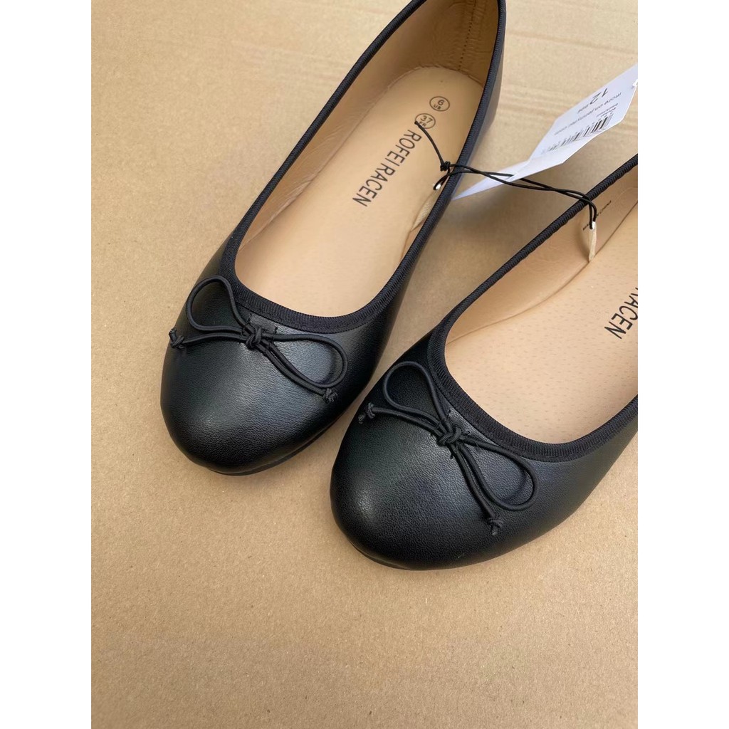 Giày bệt nữ xuất Âu Mỹ rofeiracen màu đen size 36-41ảnh thật | BigBuy360 - bigbuy360.vn