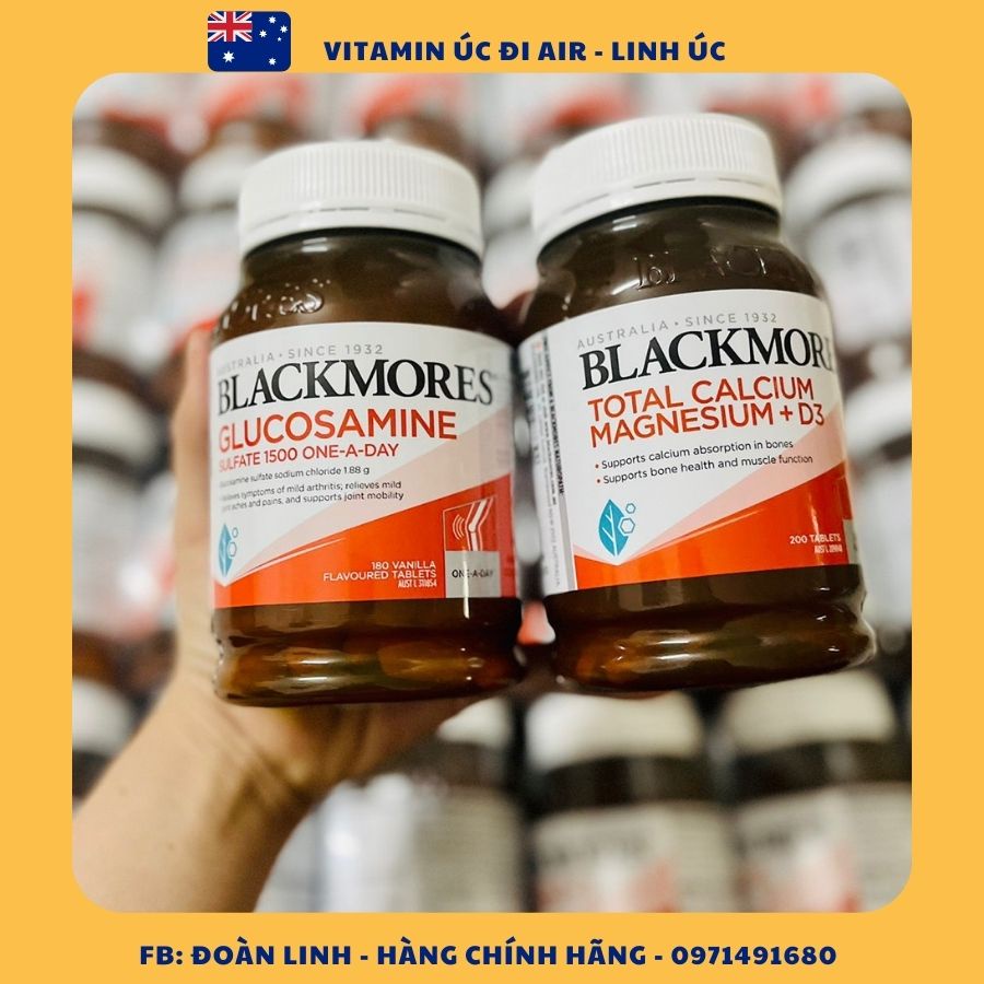 Viên uống bổ xương khớp Glucosamine 1500mg Blackmores 150 viên