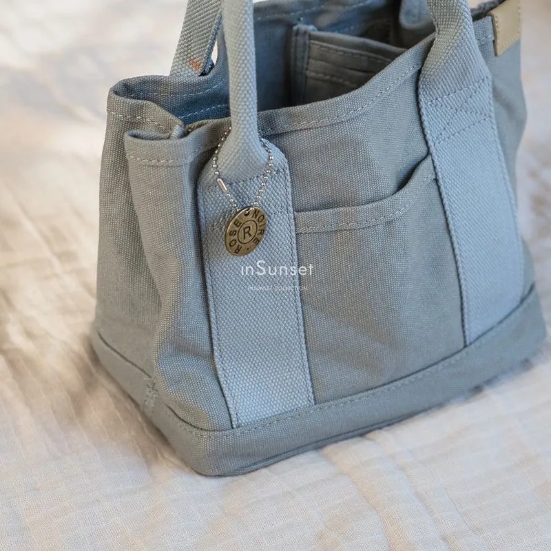 Túi Tote Canvas Đựng Cơm Trưa Phong Cách Nhật Bản kf081