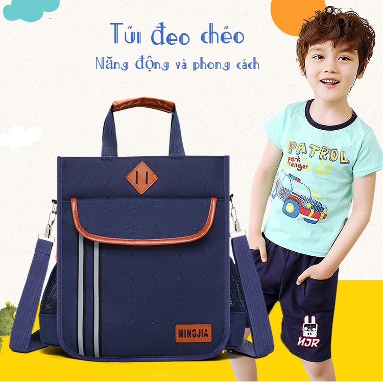 Túi đi học, túi đựng sách vở phong cách Hàn Quốc Túi Vải Canvas cao cấp