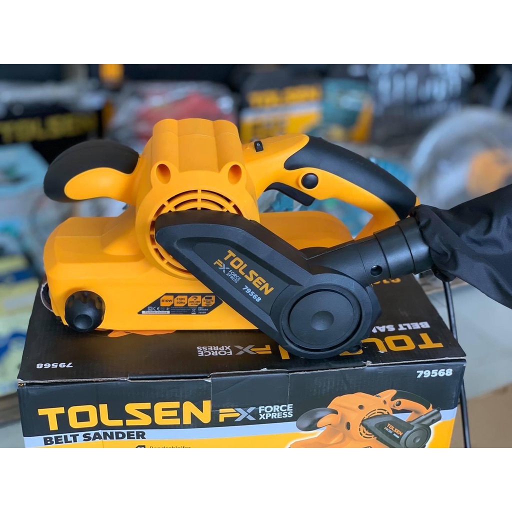 (Chính Hãng) -Máy chà nhám (bào) tăng (hàng Công Nghiệp) Tolsen 79568
