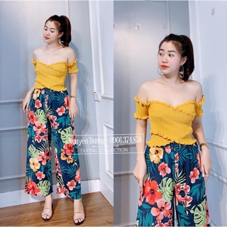 Áo len trễ vai
