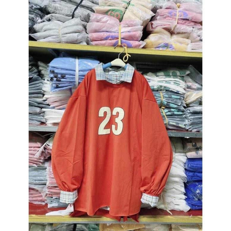[SIÊU HOT] Áo Pull Số 23 Oversize - Hàng QC Ảnh Thật