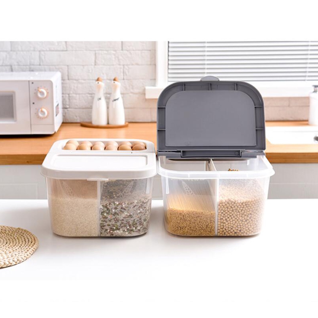 Hộp đựng gạo/đậu/cà phê dung tích 10L