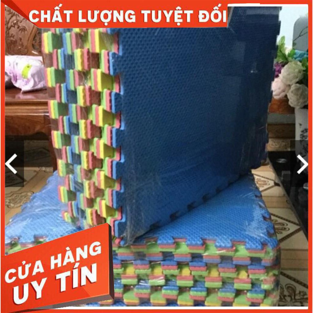 [SIÊU SALE] Thảm xốp ghép lót nền, trải sàn nhiều màu (bộ 6 miếng 60x60