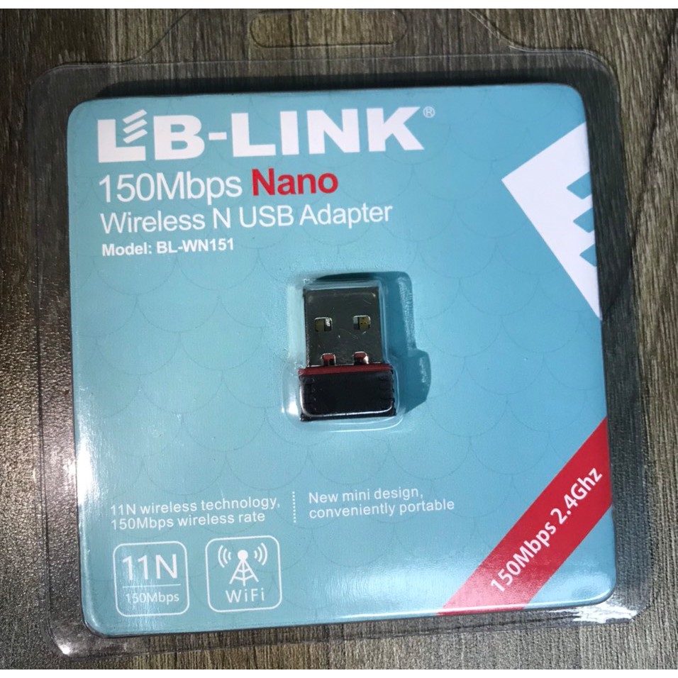 USB Wifi Bộ thu wifi LB-LINK  tốc độ 150Mb giá rẻ Thiết Bị Thu, USB bắt sóng wifi đa năng