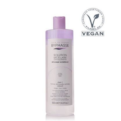 Nước Tẩy Trang Sạch Sâu Lớp Makeup Byphasse Waterproof biphasic micellar make-up remover solution 500ml