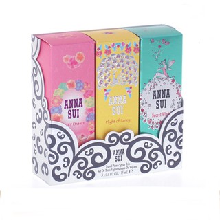 💥 Gift set nước hoa nữ Anna Sui - 3 chai x 15ml
