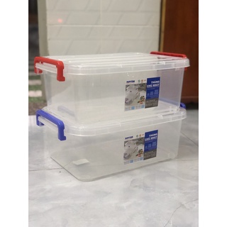 [COMBO 2 THÙNG] Bộ 2 Thùng 10 Lít Có Nắp Gài Hàng Chính Hãng Duy Tân / 2 Thùng Nhựa Trong đựng đồ Duy Tân 10L Bền Đẹp