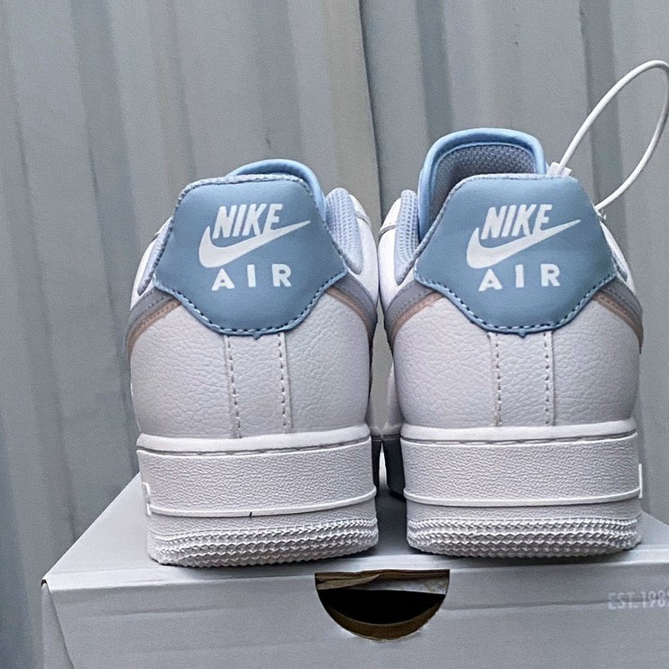 ✔️Giày Af1 Air Force 1 Armory Blue Pink 2 Swoosh Xanh Hồng Fullbox✔️