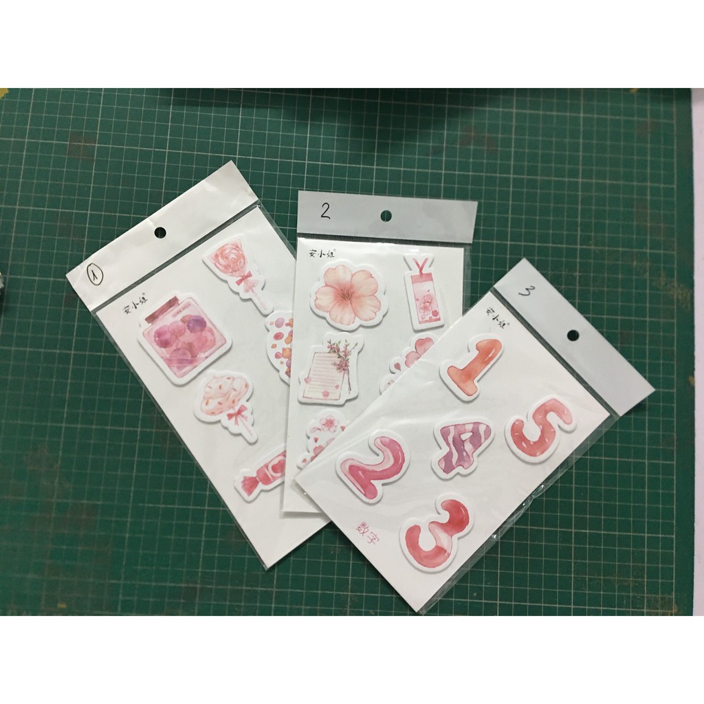 HÌNH DÁN STICKERS NỔI XINH XẮN