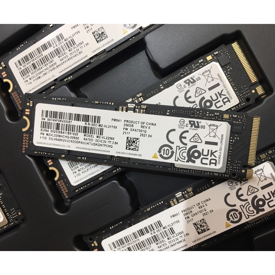 Ổ Cứng SSD 256GB / 512GB Samsung  PM9A1 NVMe M2 PCIe Gen4 x4 2280 (MZ-VL22560 / MZ-VL25120)