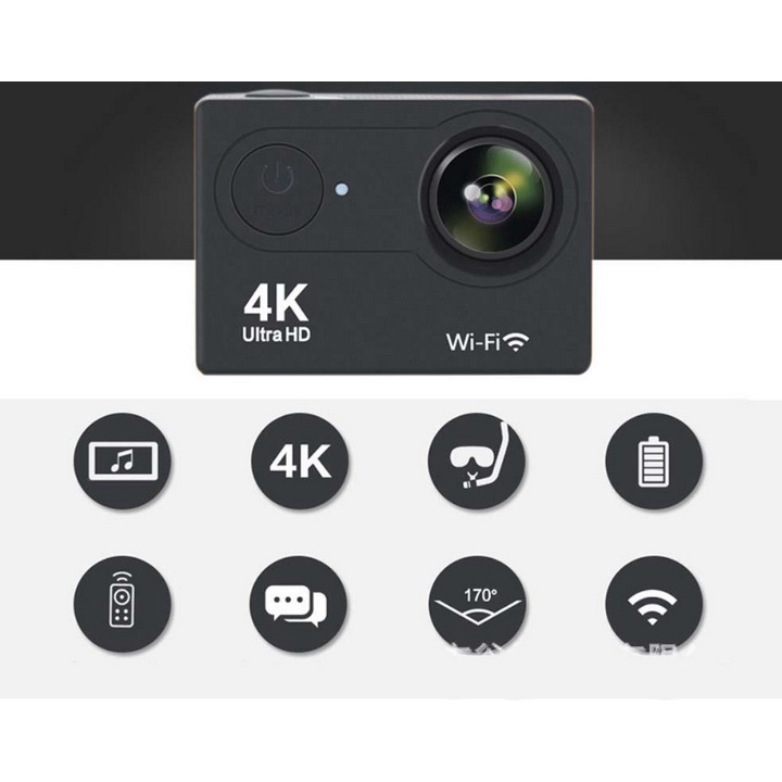 Camera Hành Trình Ô Tô Eken H9R 4K Ultra HD Wifi, Camera Hanh Trinh, Chất Lượng 4K 30Fps, Chụp Ảnh 20Mp