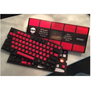 Phụ kiện Keycaps độ bàn phím Gaming Tai-Hao Double Shot PBT Red/Black -Nano