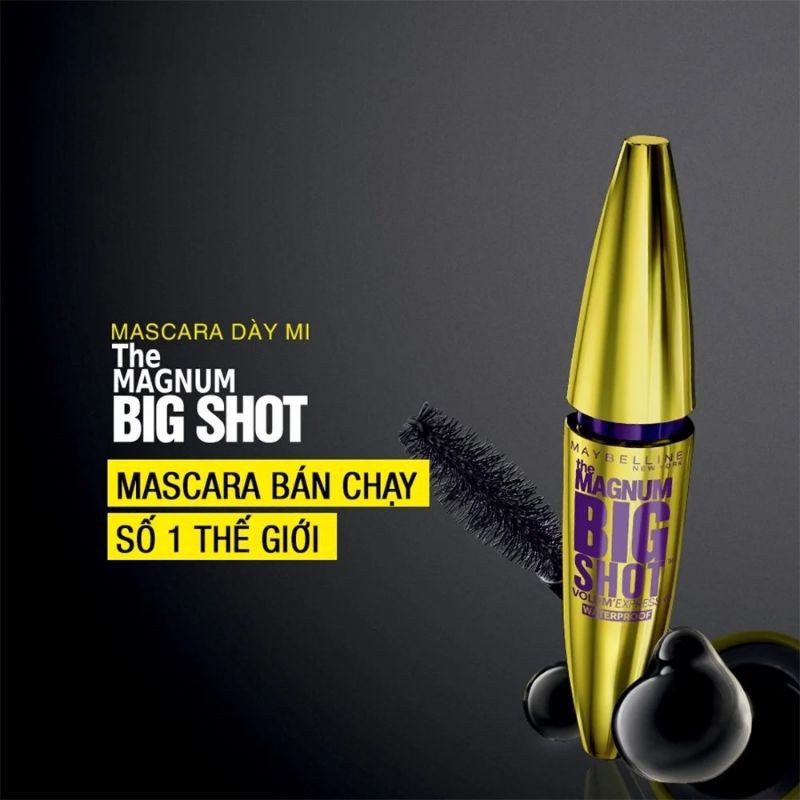 GIÁ HỦY DIỆ.T Mascara dày mi The Magnum Big Shot chính hãng date mới