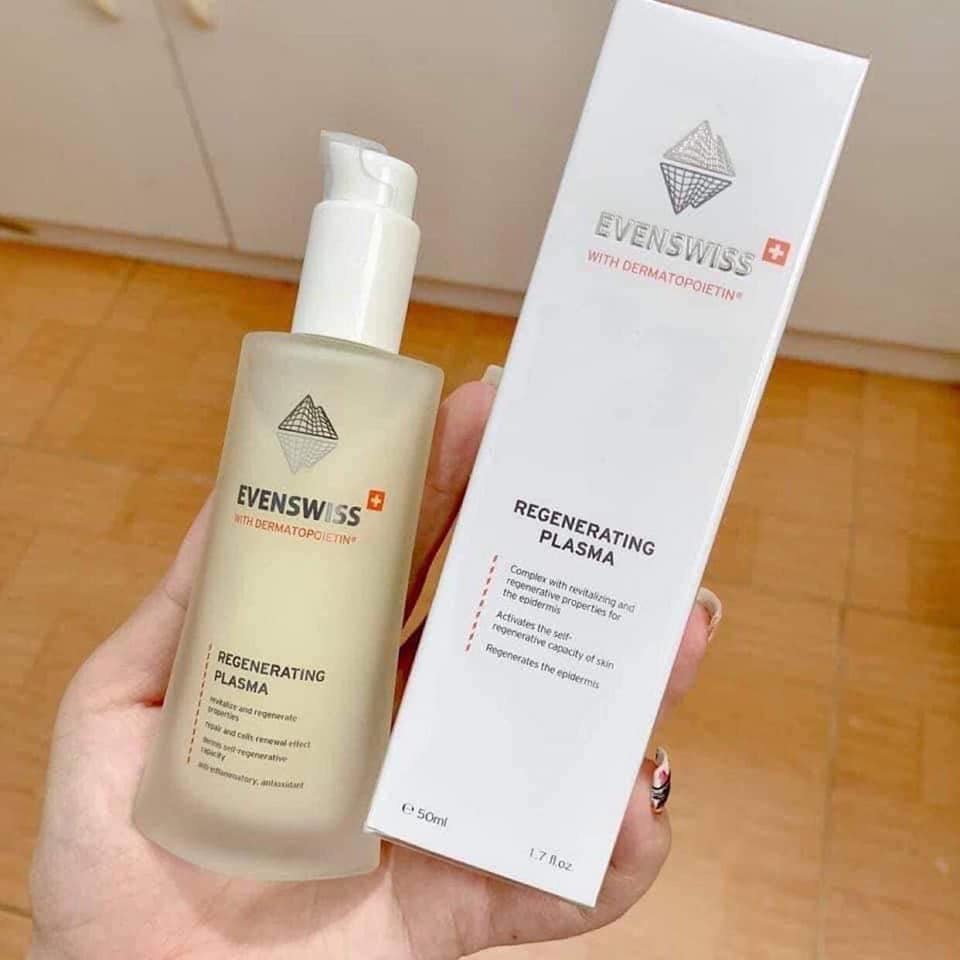 Huyết Tương Evenswiss Regenerating Plasma Dưỡng Ẩm Phục Hồi, Giúp Da Săn Chắc Và Căng Mịn - 50ml - ALISA