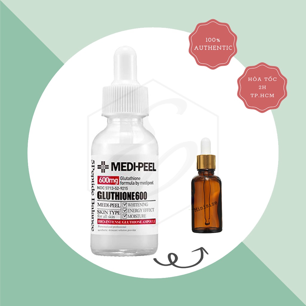 Tinh chất dưỡng trắng Medi-Peel Bio Intense Glutathione White Ampoule - 30ml