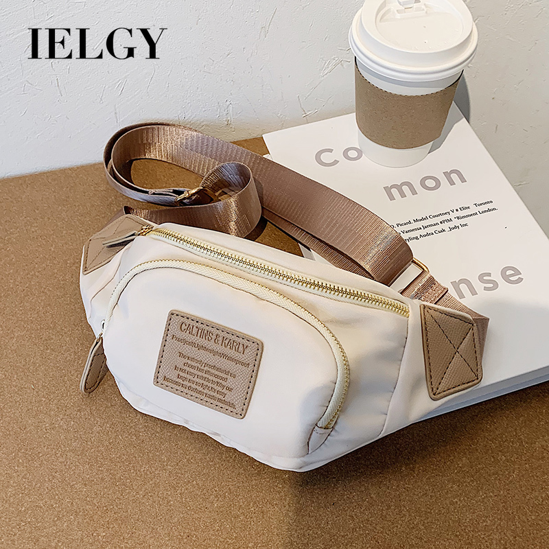 IELGY Túi Đeo Chéo Một Bên Ngực Bằng Vải Oxford Thời Trang Hàn Quốc Dành Cho Bạn Nữ