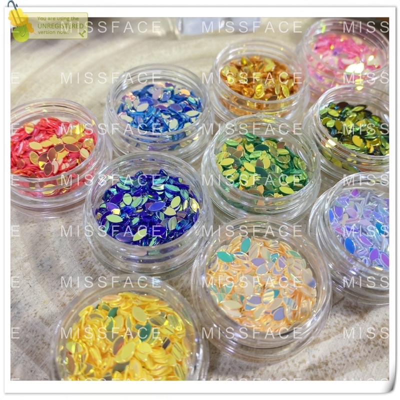 Sét hạt gạo set trang trí ẩn gel bột