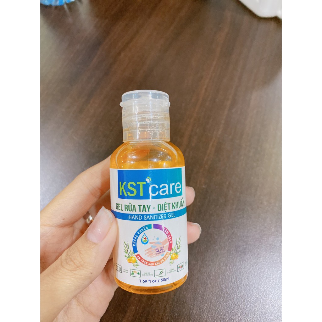 COMBO 2 CHAI GEL RỬA TAY DIỆT KHUẨN KST CARE 50ml