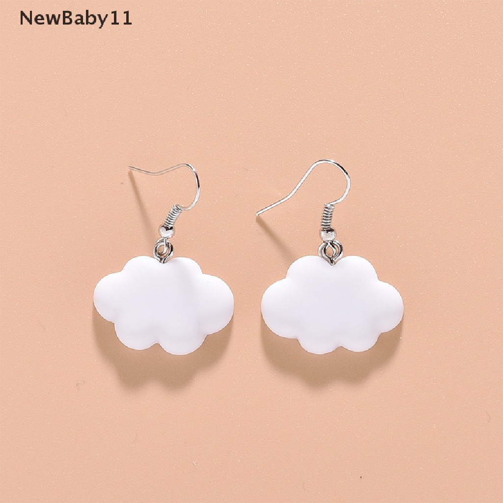 Bông Tai Hình Đám Mây Cầu Vồng Dễ Thương Dành Cho Bé Gái