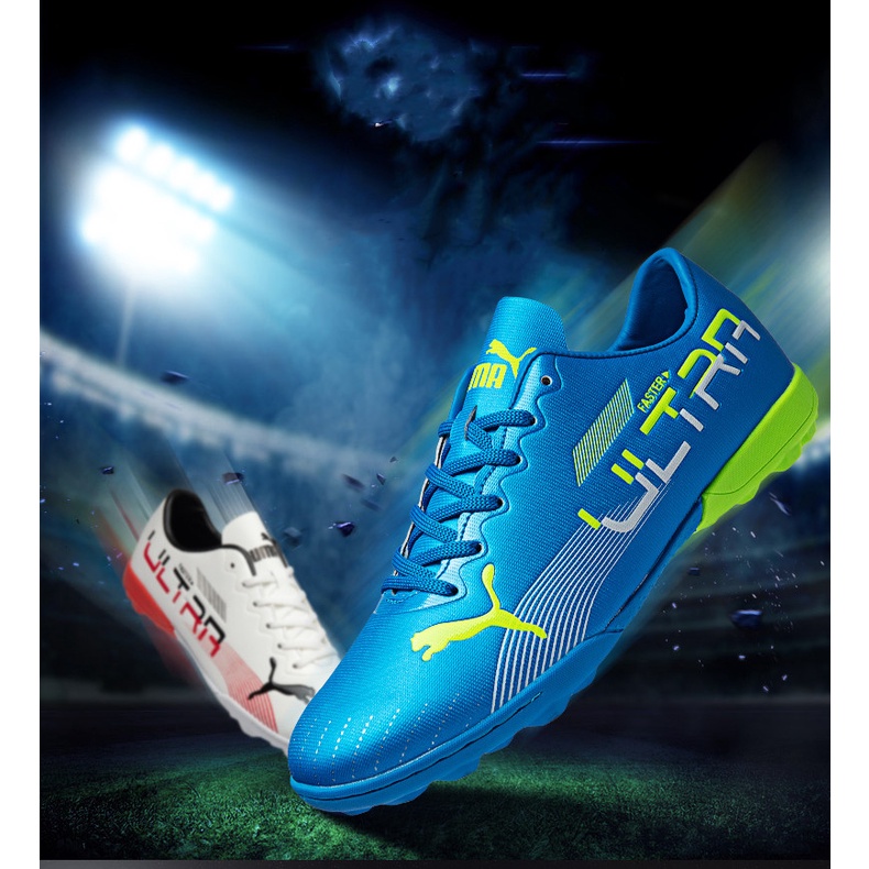 Giày đá bóng đế thấp gai cao su không thấm nước 7 màu tùy chọn kích thước 40-45