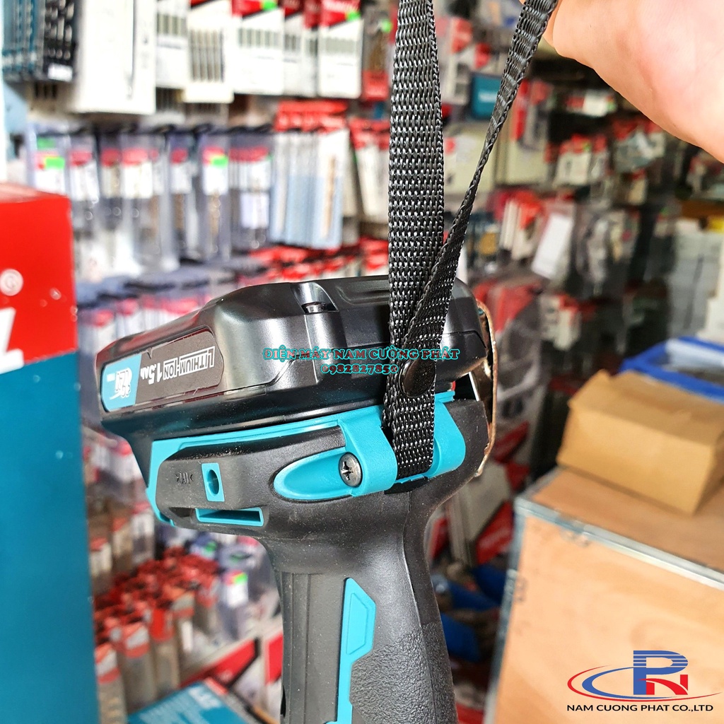 Dây treo máy khoan, máy vặn vít dùng pin Makita 163400-6