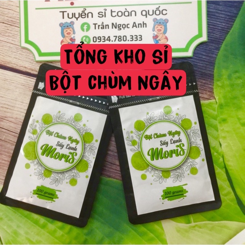 [MoriS] Bột chùm ngây sấy lạnh 100gr (date 7/2022)