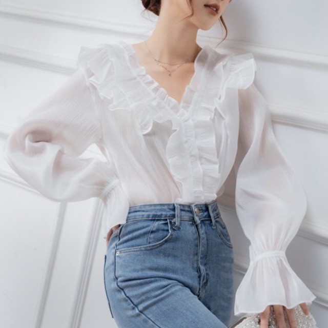 Áo bèo - Amy Blouse