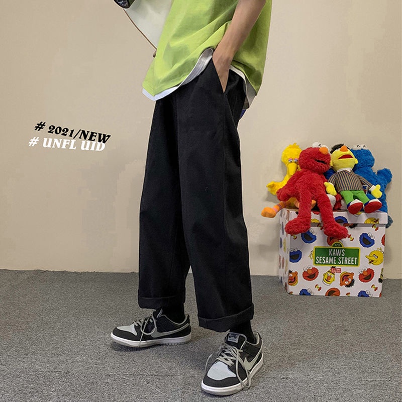 Quần Dài Ống Rộng Phong Cách Hàn Quốc Thời Trang Dành Cho Nam