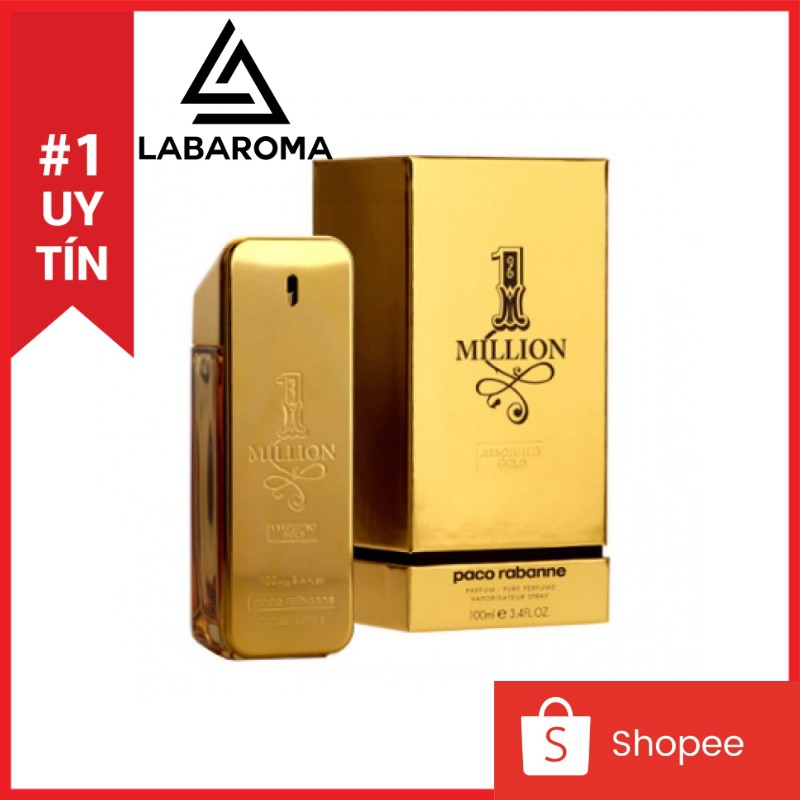 Tinh dầu nước hoa 1 Million nam thơm lâu, mùi quyến rũ, làm dầu thơm, xông phòng, treo xe ô tô, tủ quần áo 10ml