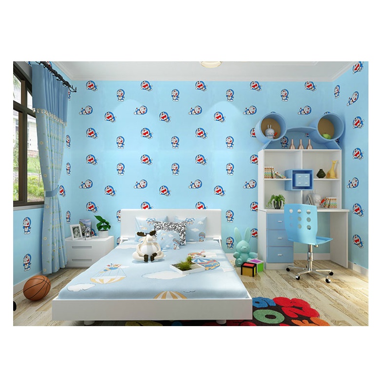 COMBO 5-10 MÉT GIẤY DÁN TƯỜNG - MẪU DOREMON TÍ HON