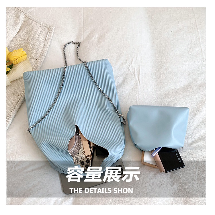 Túi Đeo JASMIN NOIR Chéo In Họa Tiết Kẻ Sọc Xinh Xắn Thời Trang Cho Nữ