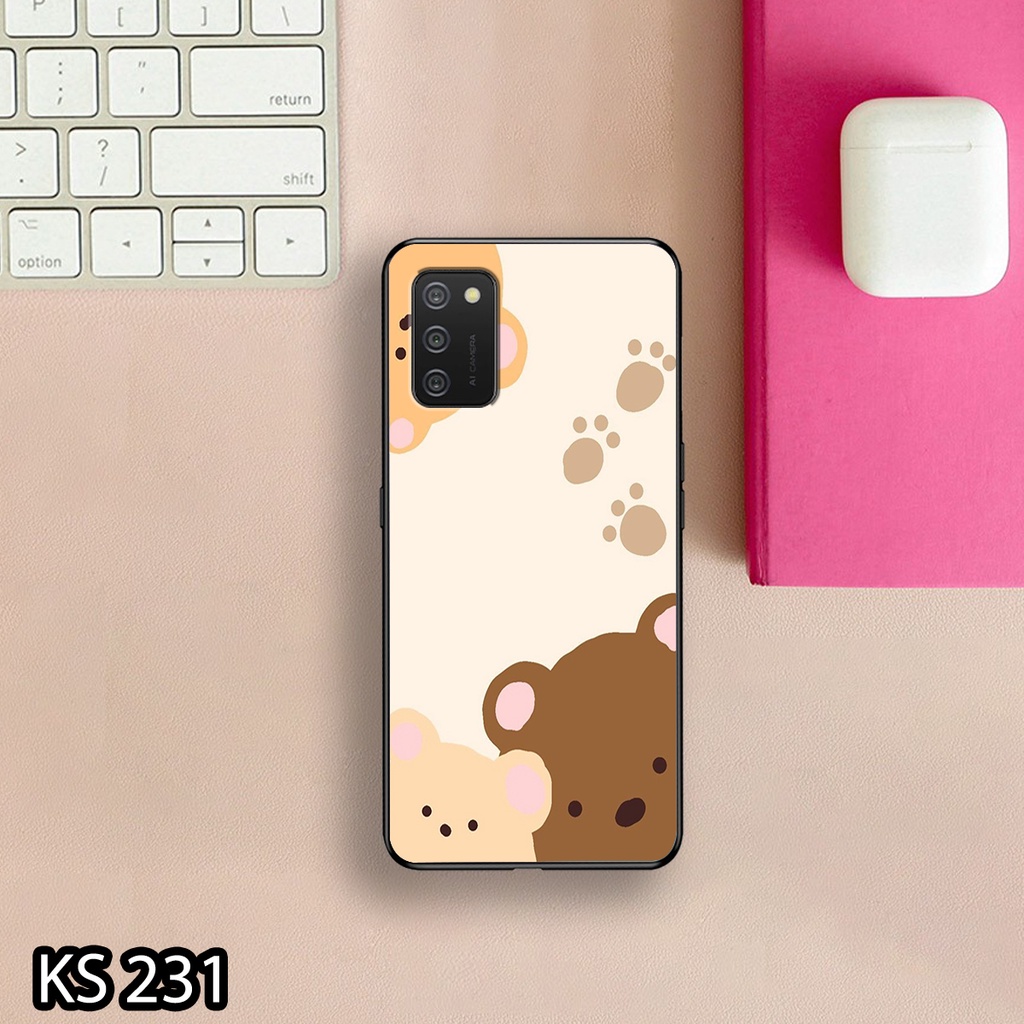 Ốp lưng Samsung  A01/A02/A02S/A03/A03S in hình Gấu nhỏ siêu đẹp, độc, lạ_KINGSTORE.HN_Ốp SS