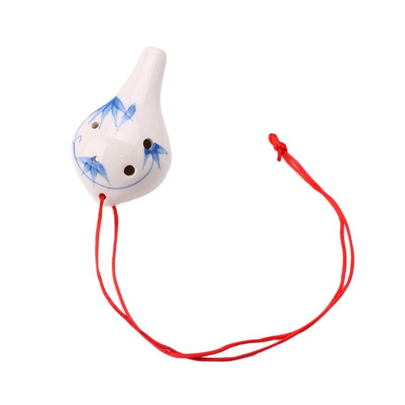 Kèn Ocarina Gốm 6 Lỗ Chuyên Nghiệp Cho Nhạc Cụ Sáo
