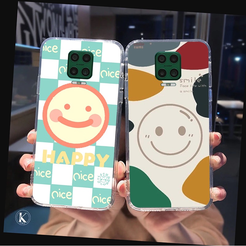 Ốp lưng Vsmart Aris / Aris Pro mặt cười, họa tiết caro đơn giản đẹp cute