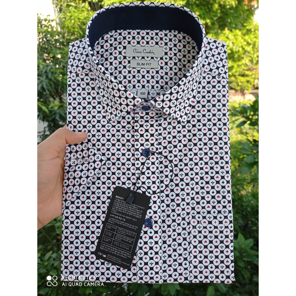 Áo sơ mi nam hãng Pierre xuất Hàn đẹp