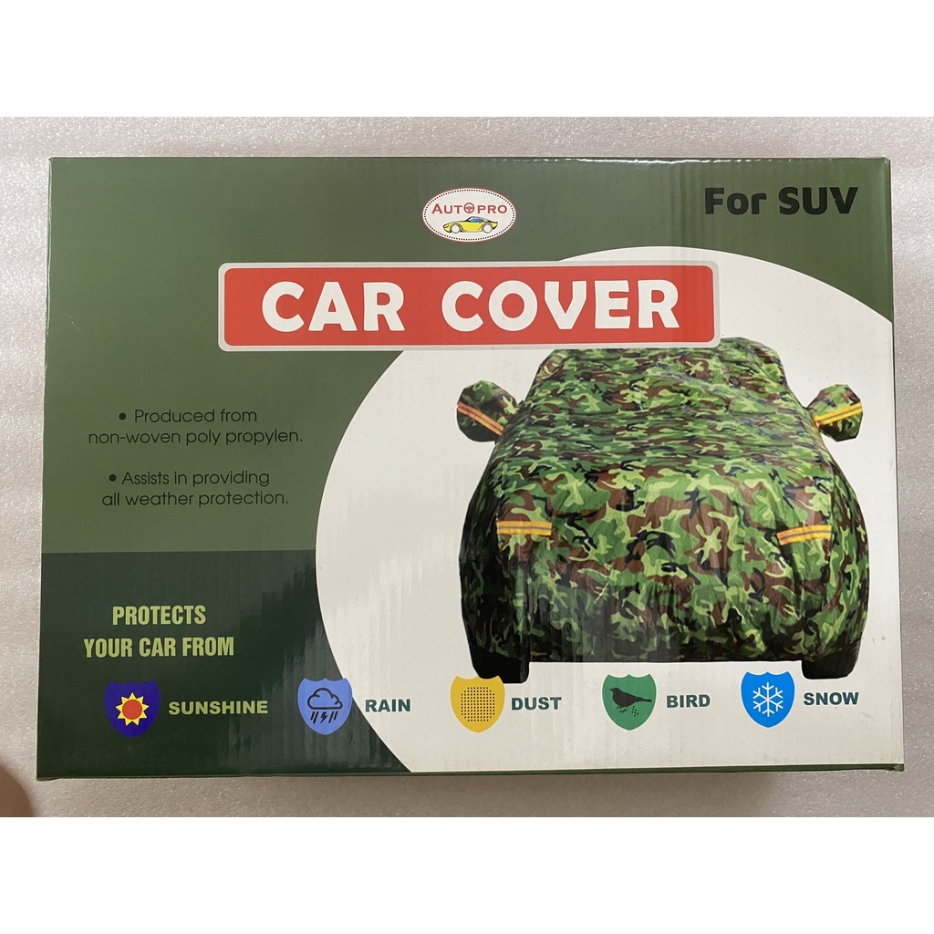 Bạt phủ xe ô tô 7 chỗ Hando phản quang chống thấm cao cấp